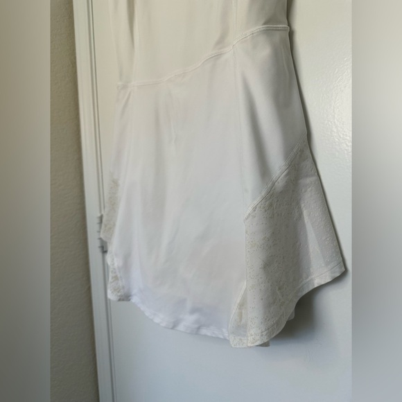 Lululemon Serene Stride Dress with Liner Shorts Size 10 white - Picture 5 of 12